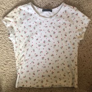 Brandy Melville Flower Top